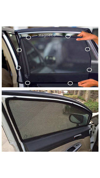 Car Magnetic Window Sun Shades For suv(6 Pcs.) 50%